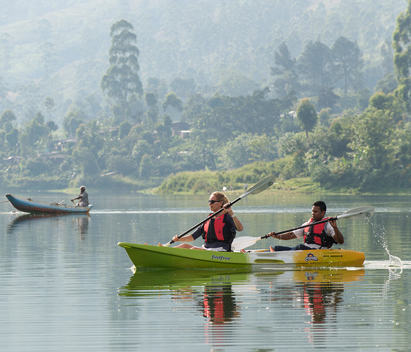 Kayaking on Castlereagh Lake