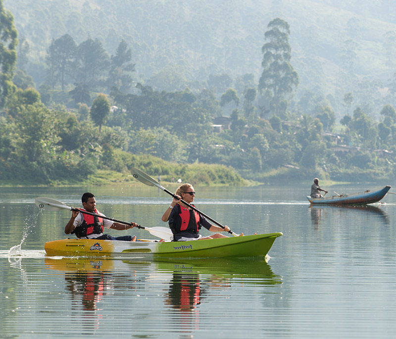 Kayaking on Castlereagh Lake